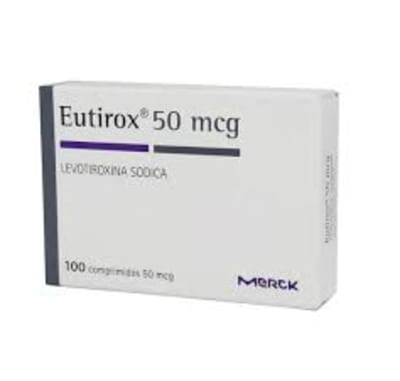 Eutirox 50 Mcg 100 Comprimidos